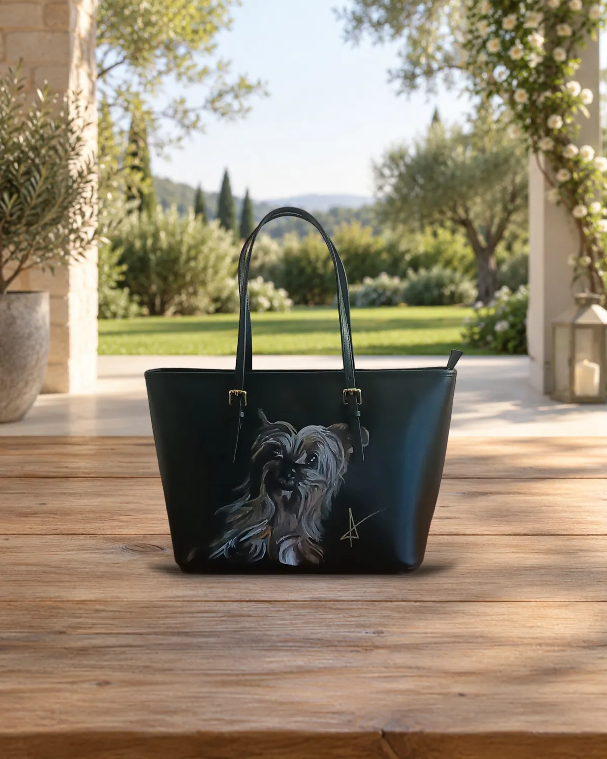 Yorkshire, borsa dipinta a mano