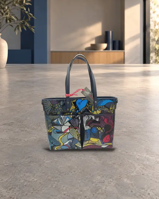 Cubista blu