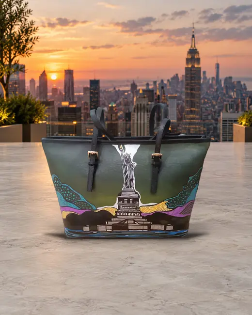 New York tramonto