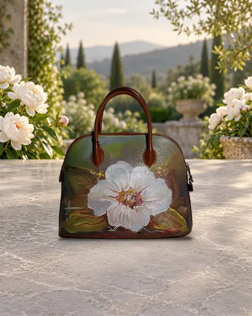 Peonia bianca