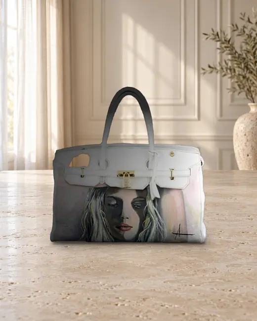 Birkin bianca bionda