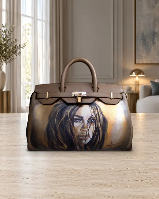 Birkin donna blu