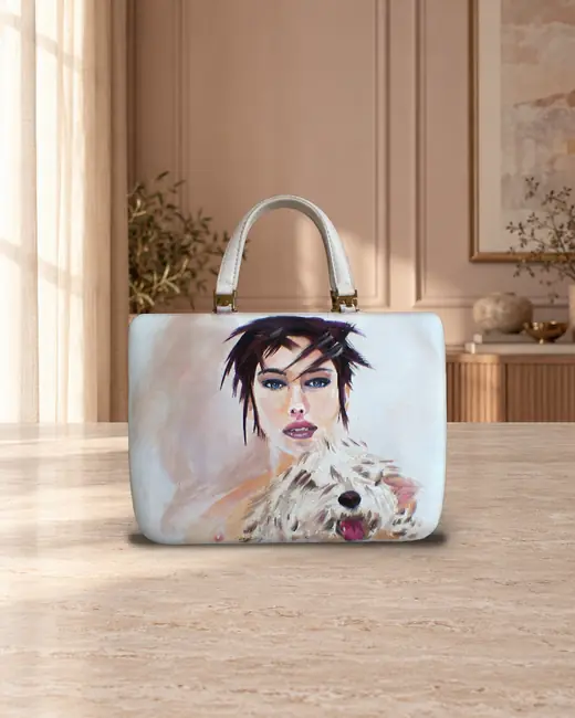 Donna con cane